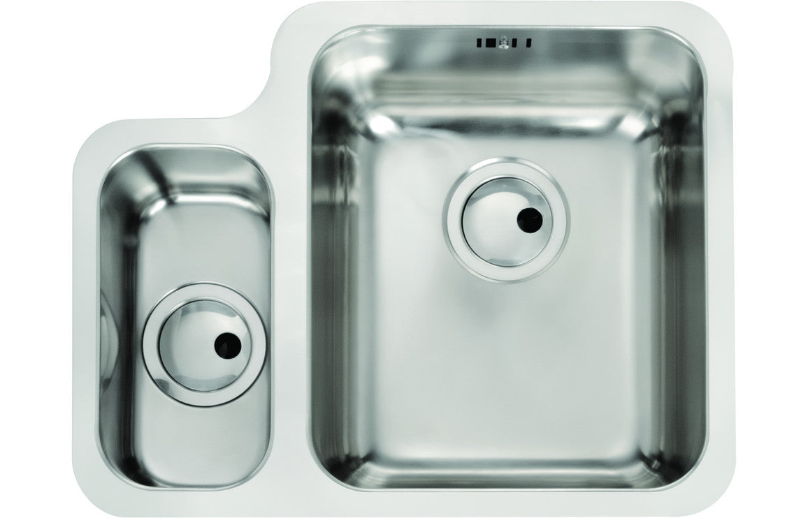 Abode Matrix R50 1.5B RHMB Undermount Sink - Stainless Steel