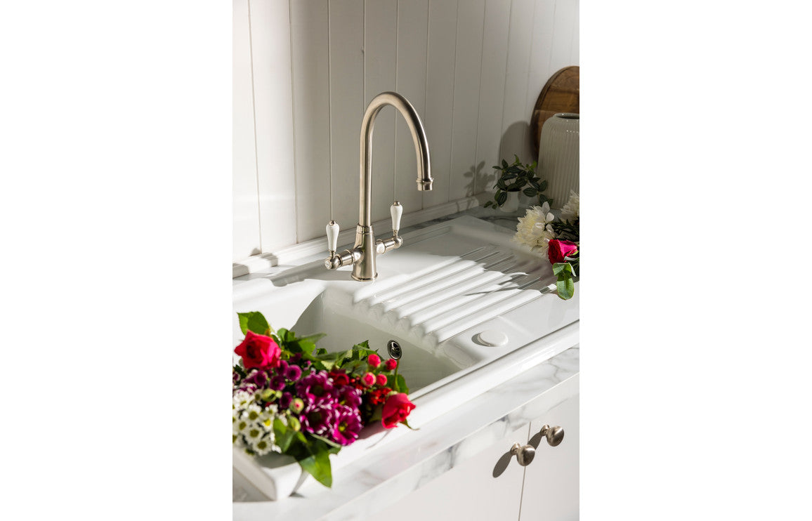 Abode Ludlow Monobloc Mixer Tap - Chrome