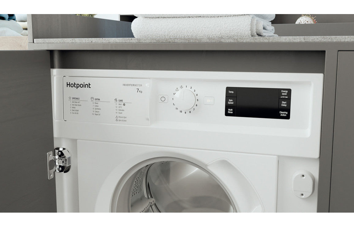 Hotpoint BI WMHG 71483 UK N B/I 7kg 1400rpm Washing Machine