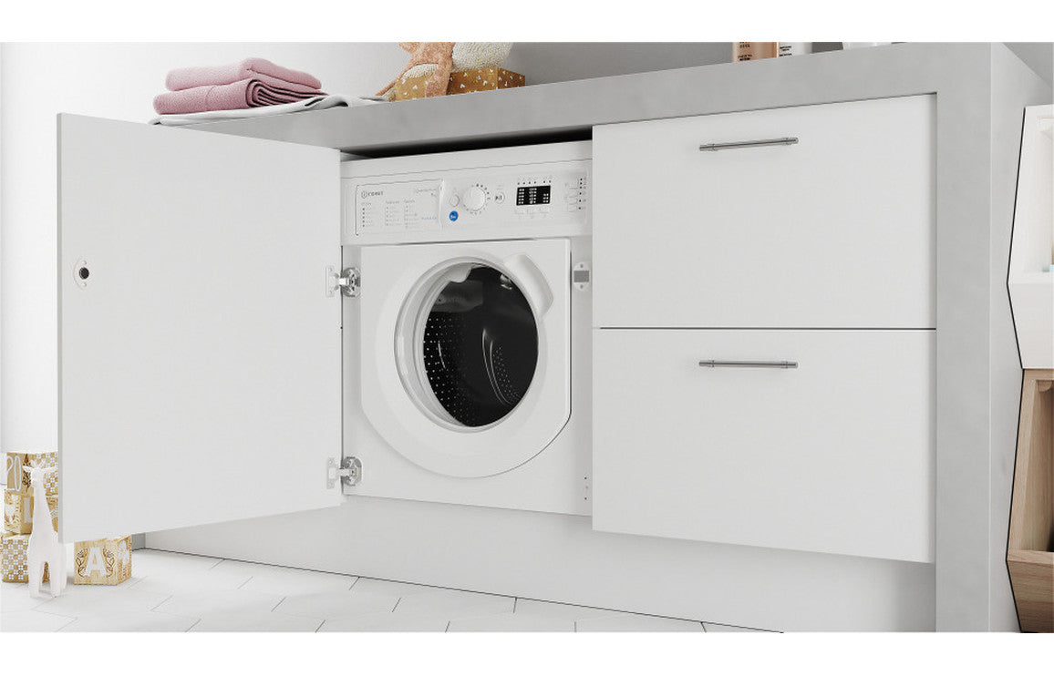 Indesit BI WMIL 91485 UK B/I 9kg 1400rpm Washing Machine