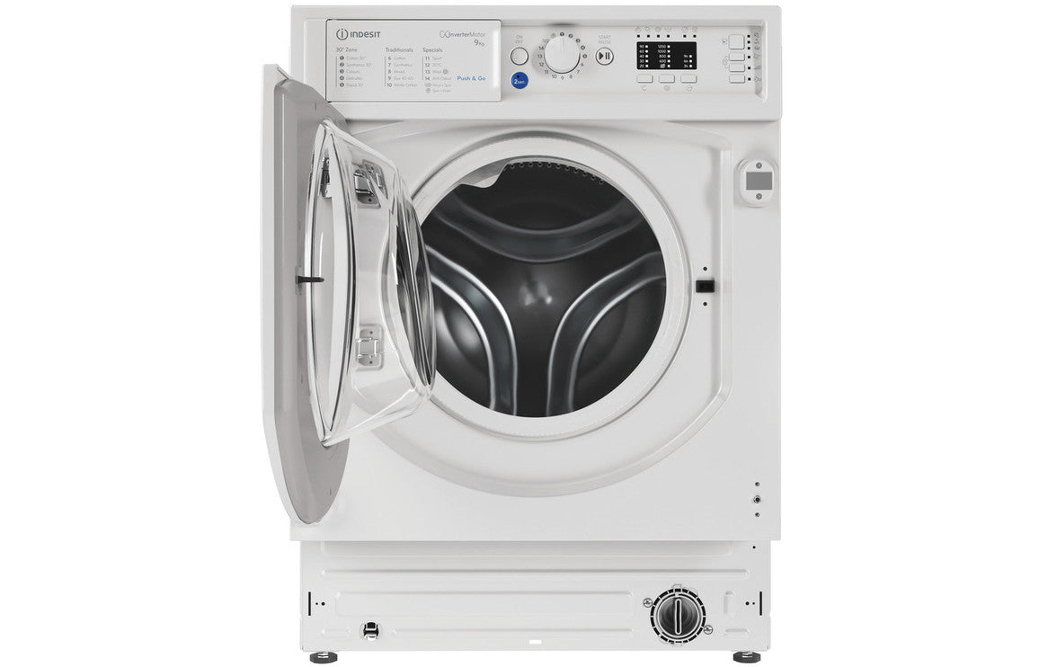 Indesit BI WMIL 91485 UK B/I 9kg 1400rpm Washing Machine