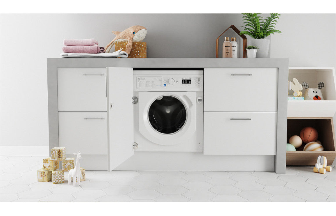 Indesit BI WMIL 91485 UK B/I 9kg 1400rpm Washing Machine