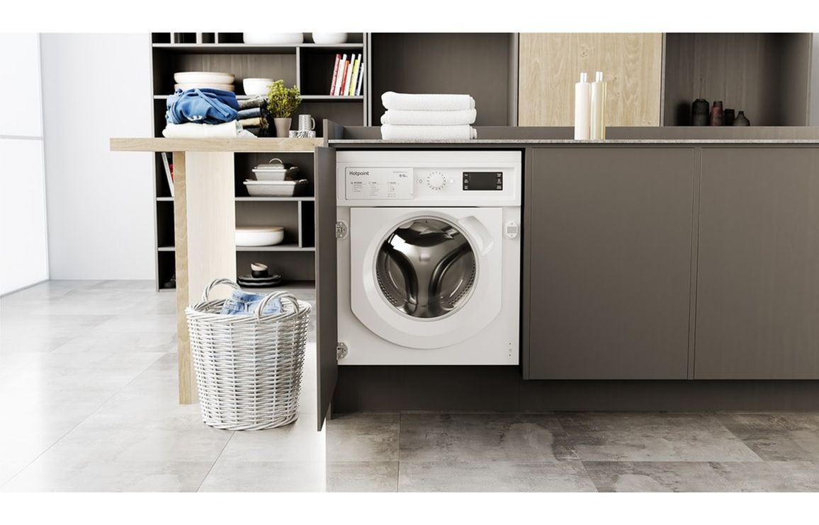 Hotpoint BI WDHG 861485 UK B/I 8/6kg 1400rpm Washer Dryer