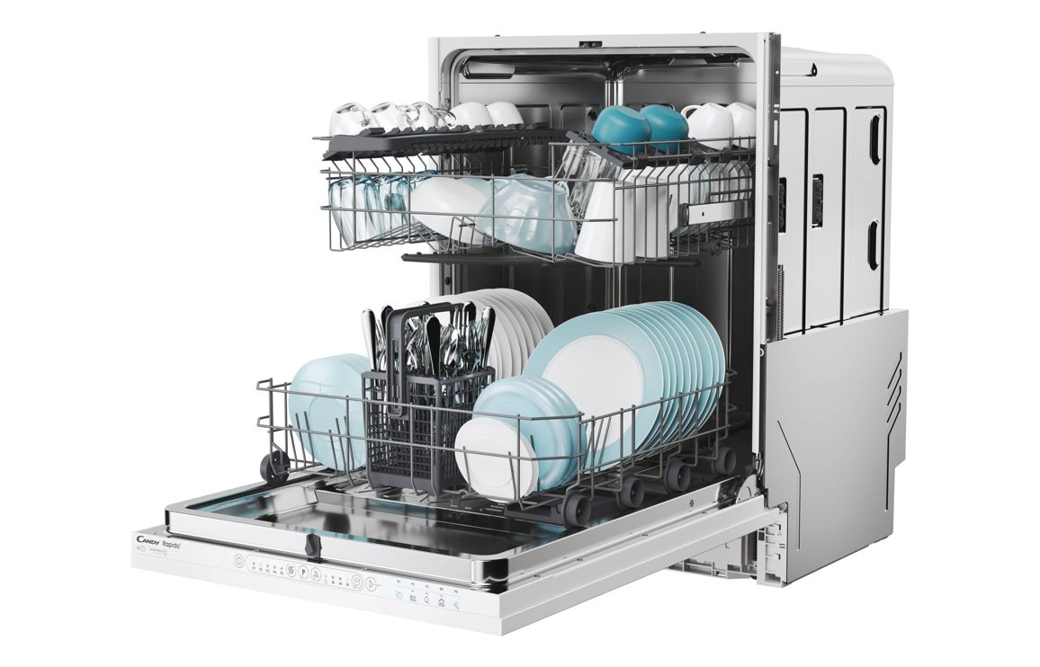 Candy CI 3E53E0W-80 F/I 13 Place Dishwasher