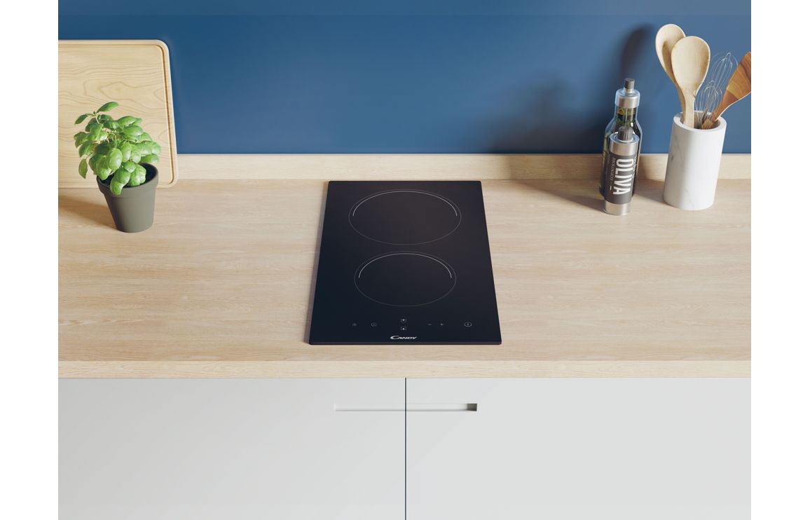 Candy CID30/G3 30cm Induction Hob - Black Glass