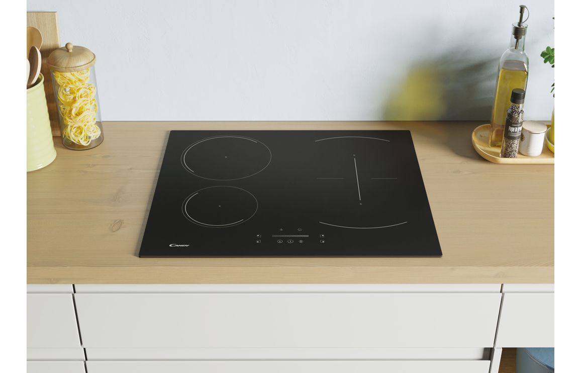 Candy CTP64SC/E1 60cm Induction Hob - Black Glass