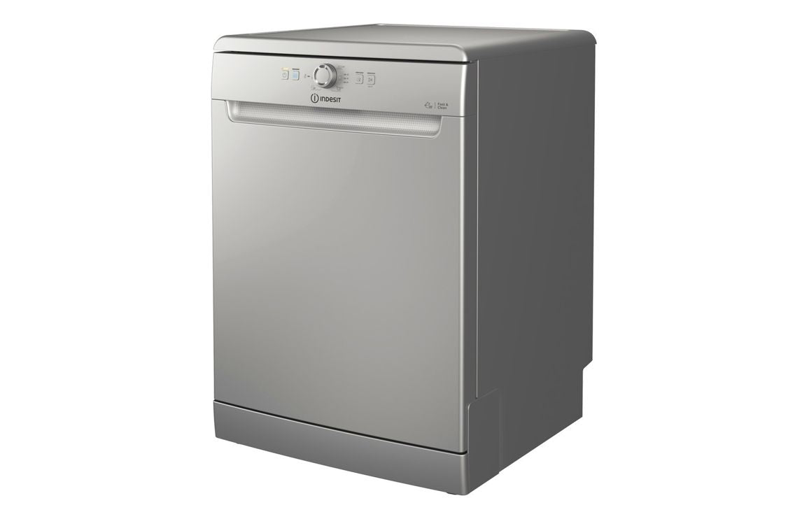 Indesit D2F HK26 S UK F/S 14 Place Dishwasher - Silver