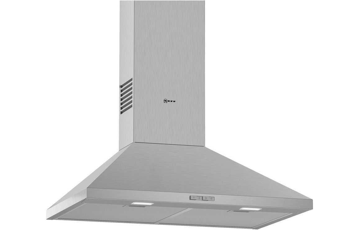 Neff N30 D72PBC0N0B 75cm Pyramid Chimney Hood - Stainless Steel