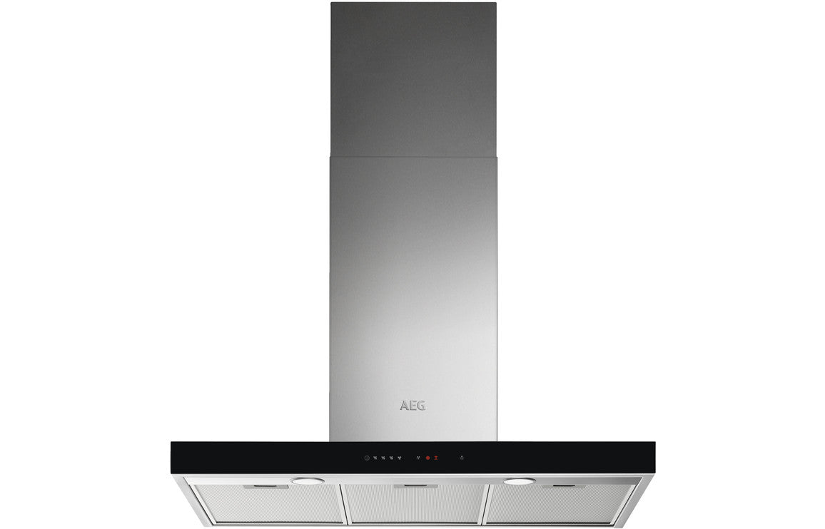 AEG DBE5961HG 90cm Box Chimney Hood - Stainless Steel