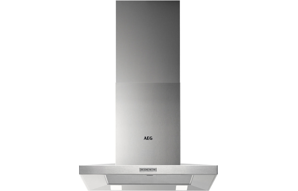 AEG DKB4650M 60cm Chimney Hood - Stainless Steel