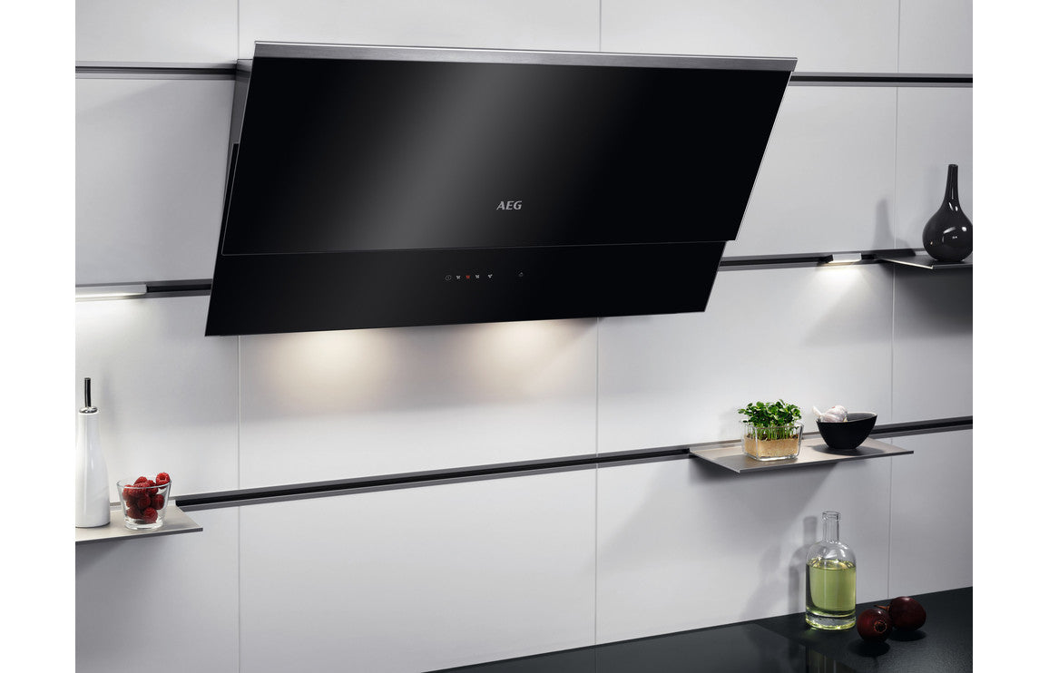 Aeg angled deals cooker hood 60cm