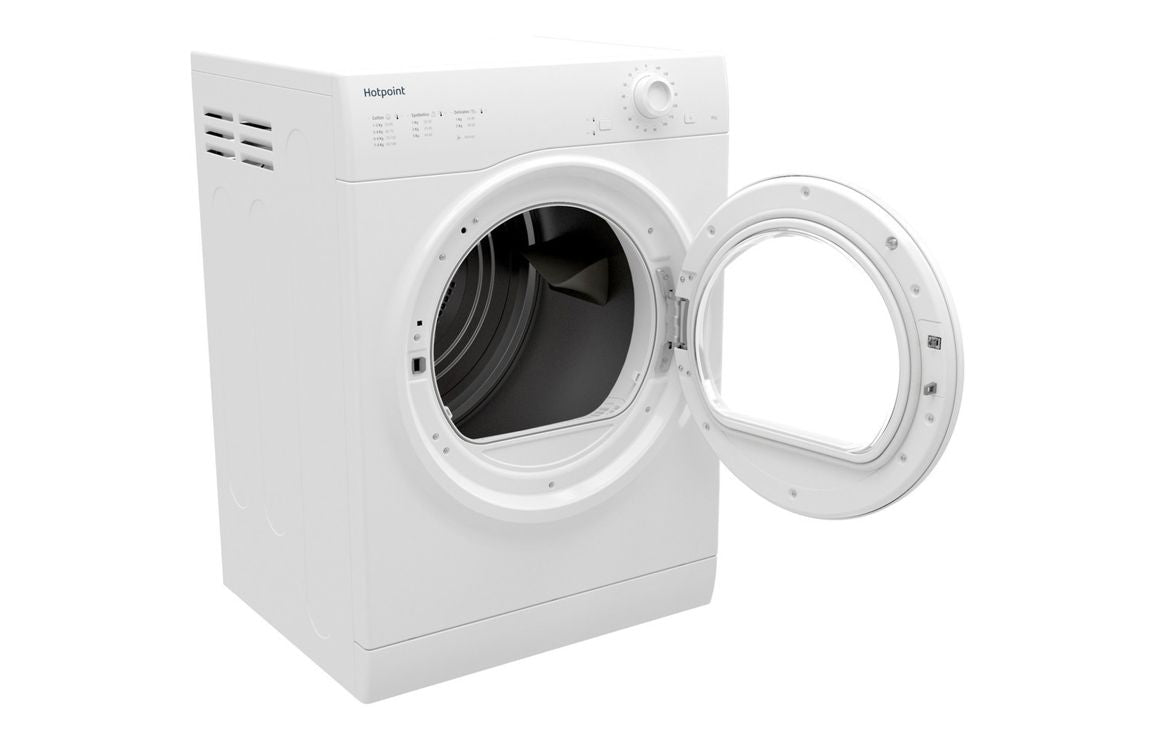 Hotpoint H1D 80 W UK F/S 8kg Venting Tumble Dryer - White