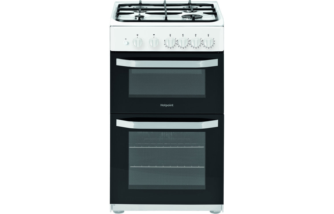 Hotpoint HD5G00KCW/UK Slim Gas Cooker - White