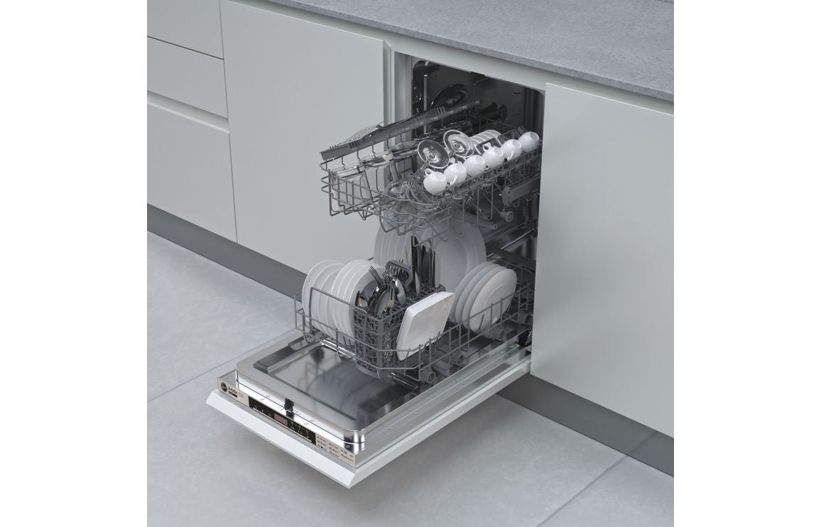 Hoover H500 HDIH 2T1047-80 F/I 10 Place Slim Dishwasher