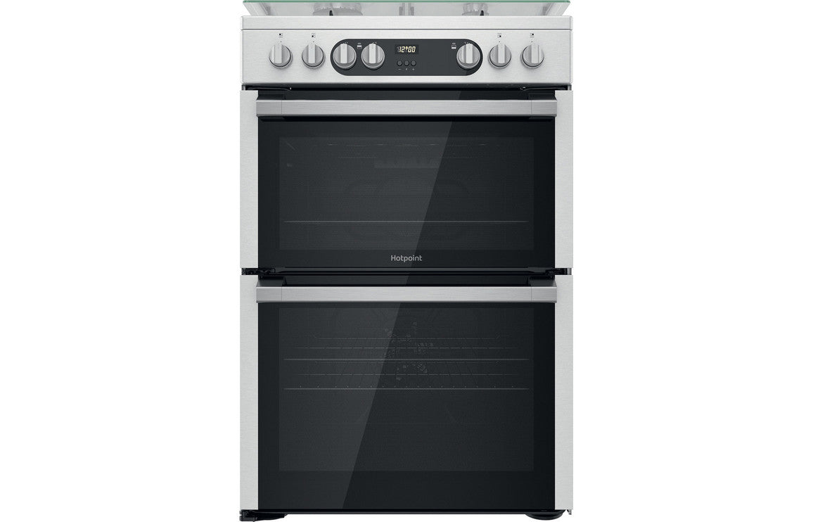 Hotpoint HDM67G9C2CX/U Dual Fuel Cooker - Stainless Steel