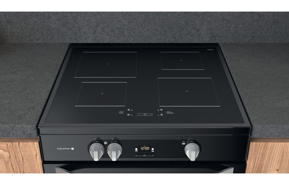 Hotpoint HDM67I9H2CB/U Induction Electric Cooker - Black