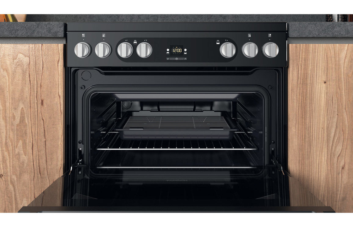 Hotpoint HDM67V9HCB/U Electric Cooker - Black