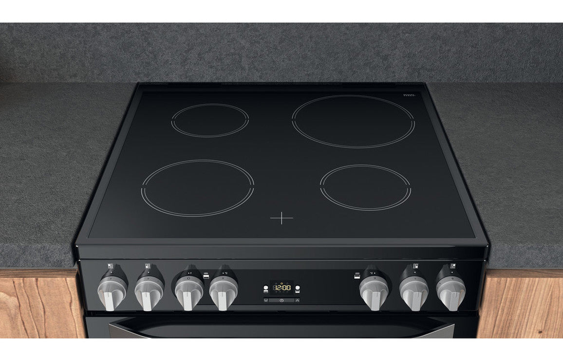 Hotpoint HDM67V9HCB/U Electric Cooker - Black