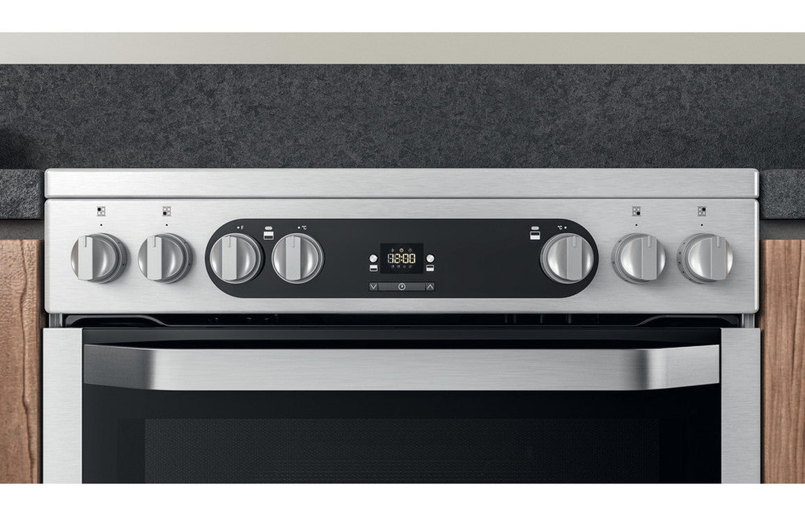 Hotpoint HDM67V9HCX/UK Electric Cooker - Stainless Steel