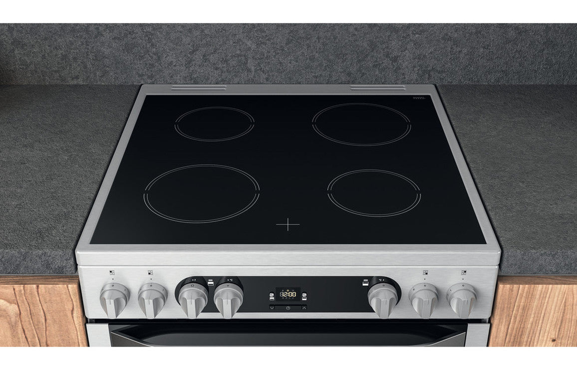 Hotpoint HDM67V9HCX/UK Electric Cooker - Stainless Steel