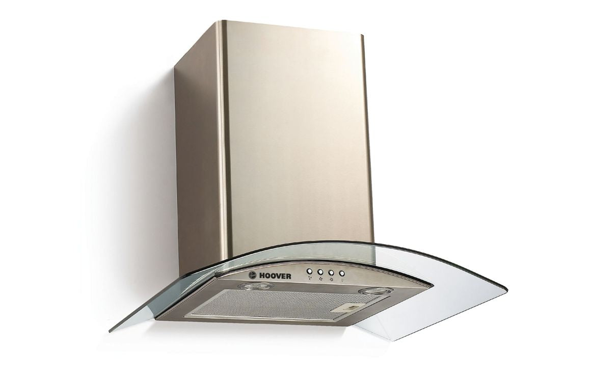 Hoover H300 HGM600X/1 60cm Chimney Hood - Stainless Steel &amp; Glass