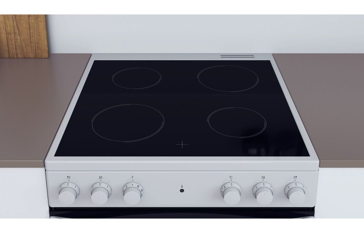 Indesit IS67V5KHW/UK Electric Single Cooker - White