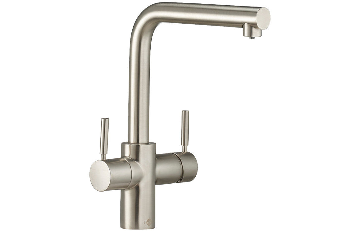 InSinkErator 3N1 L Shape Tap Only - Brushed Steel