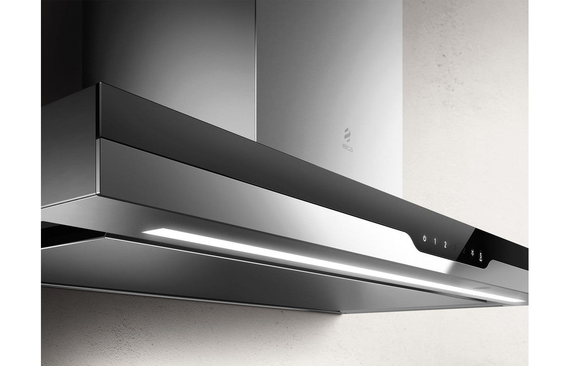 Elica Meteorite 120cm Chimney Hood - Stainless Steel