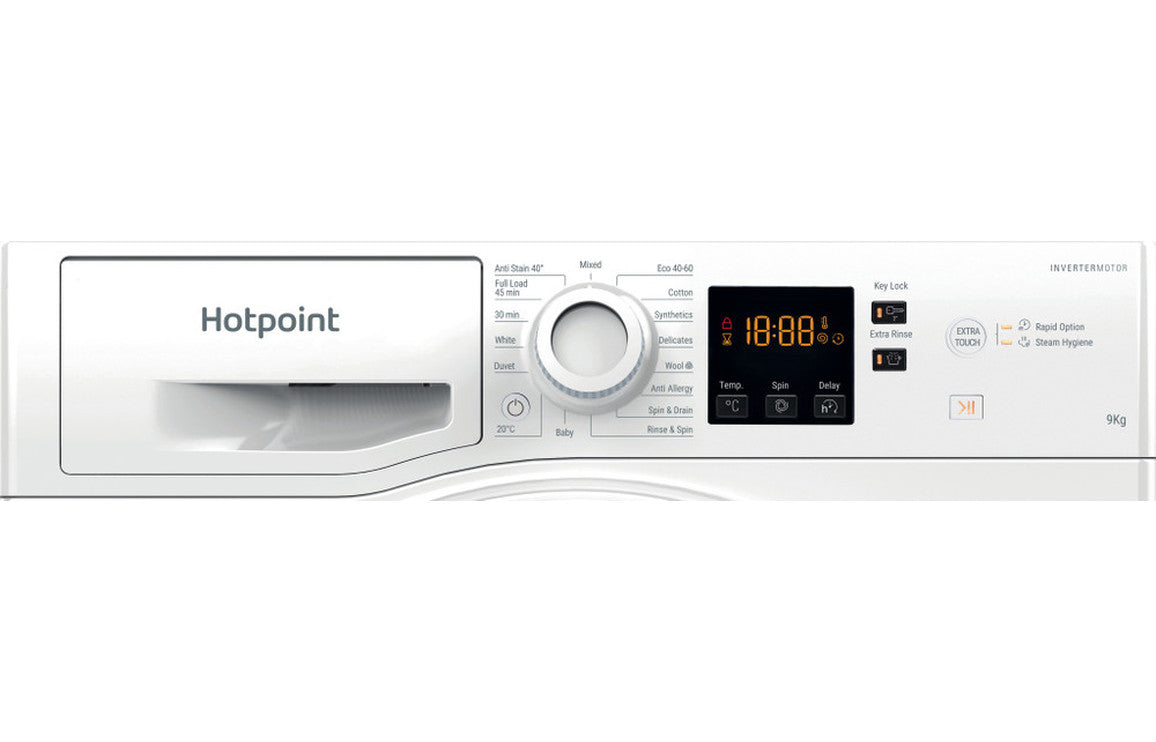 Hotpoint NSWF 945C W UK N F/S 9kg 1400rpm Washing Machine - White