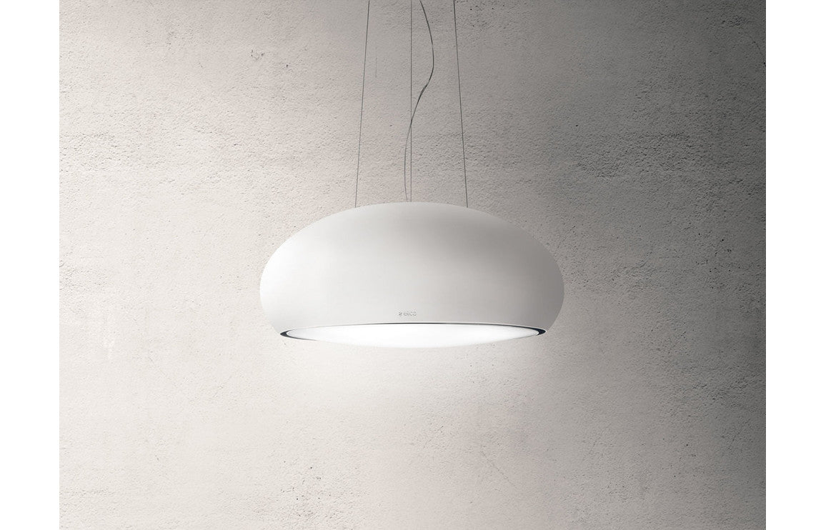 Elica Pearl 80cm Suspended Hood - Matt White