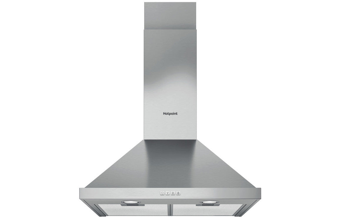 Hotpoint PHPN6.5 FLMX/1 60cm Chimney Hood - Stainless Steel