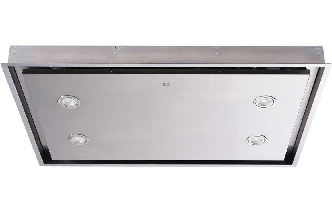 Prima+ PRCH301 90cm Ceiling Hood - Stainless Steel