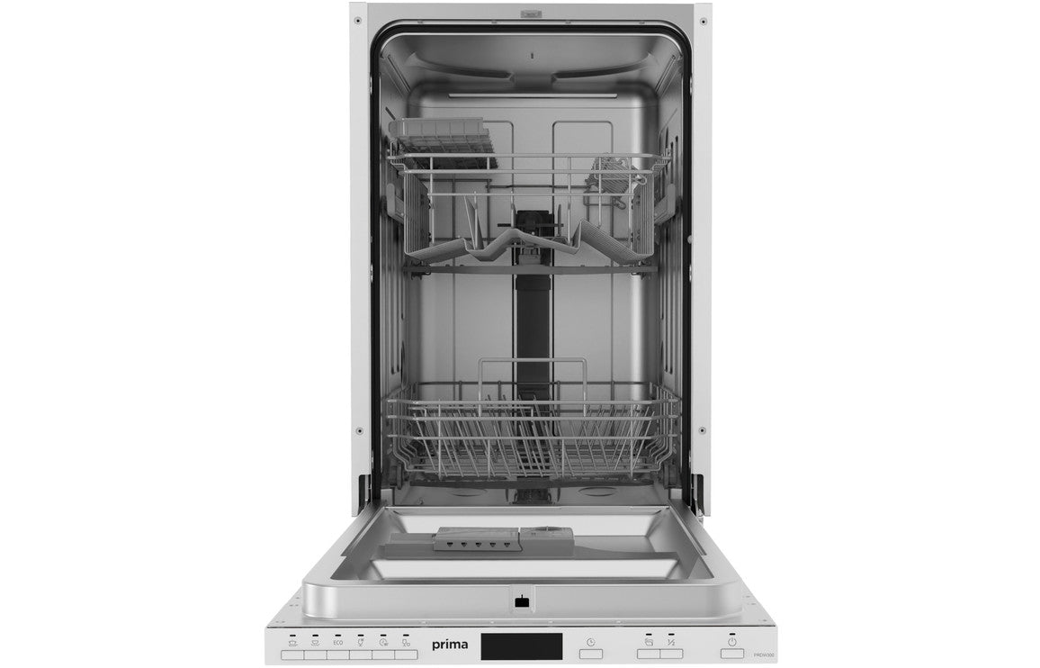 Prima PRDW300 F/I 10 Place Slimline Dishwasher