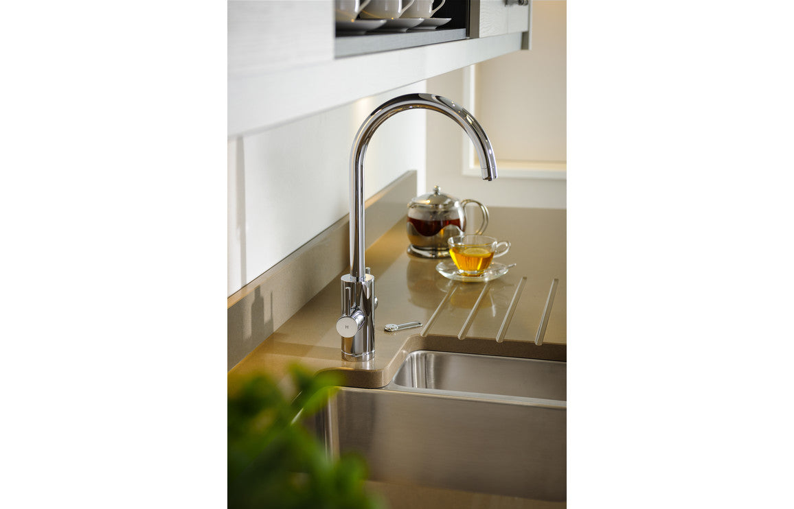 Abode Profile 4 IN 1 Monobloc Tap &amp; Proboil.4E Tank - Chrome