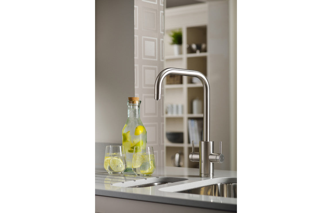 Abode Project 4 IN 1 Monobloc Tap &amp; Proboil.4E Tank - Brushed Nickel