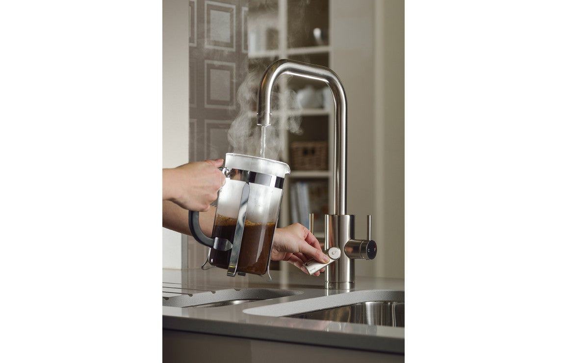 Abode Project 4 IN 1 Monobloc Tap &amp; Proboil.4E Tank - Brushed Nickel