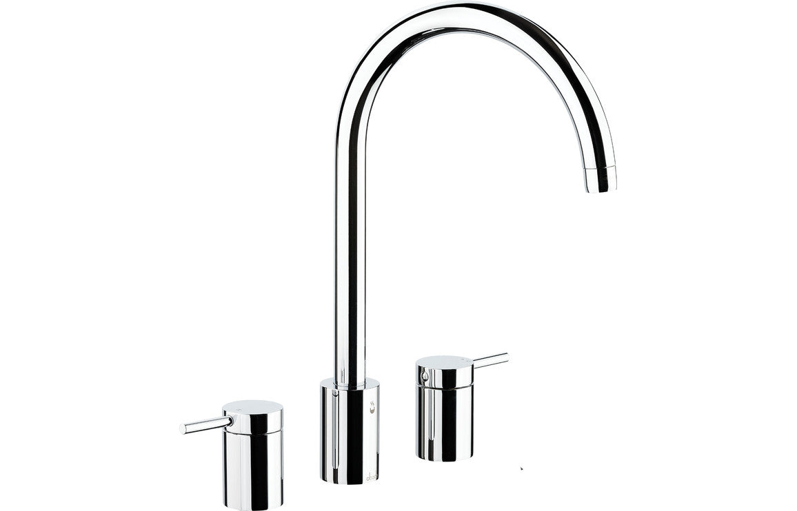 Abode Profile 4 IN 1 3 Part Tap &amp; Proboil.4E Tank - Chrome