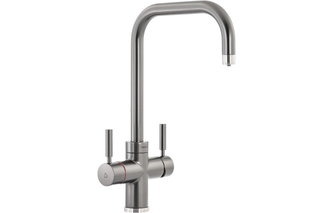 Abode Prostyle 3 IN 1 Quad Spout Monobloc Tap - Graphite