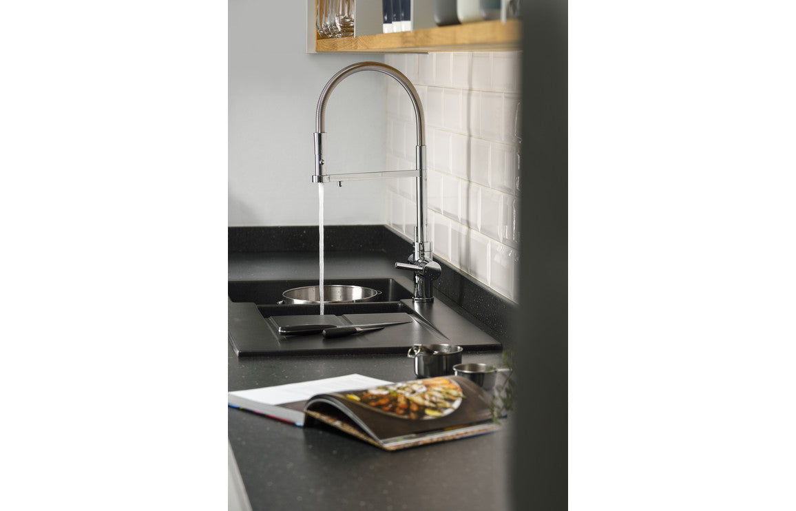 Abode 3 IN 1 Professional Monobloc Tap - Chrome