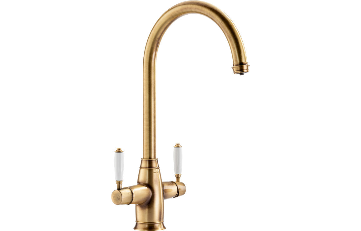 Abode ProTrad 4 IN 1 Monobloc Tap - Antique Brass