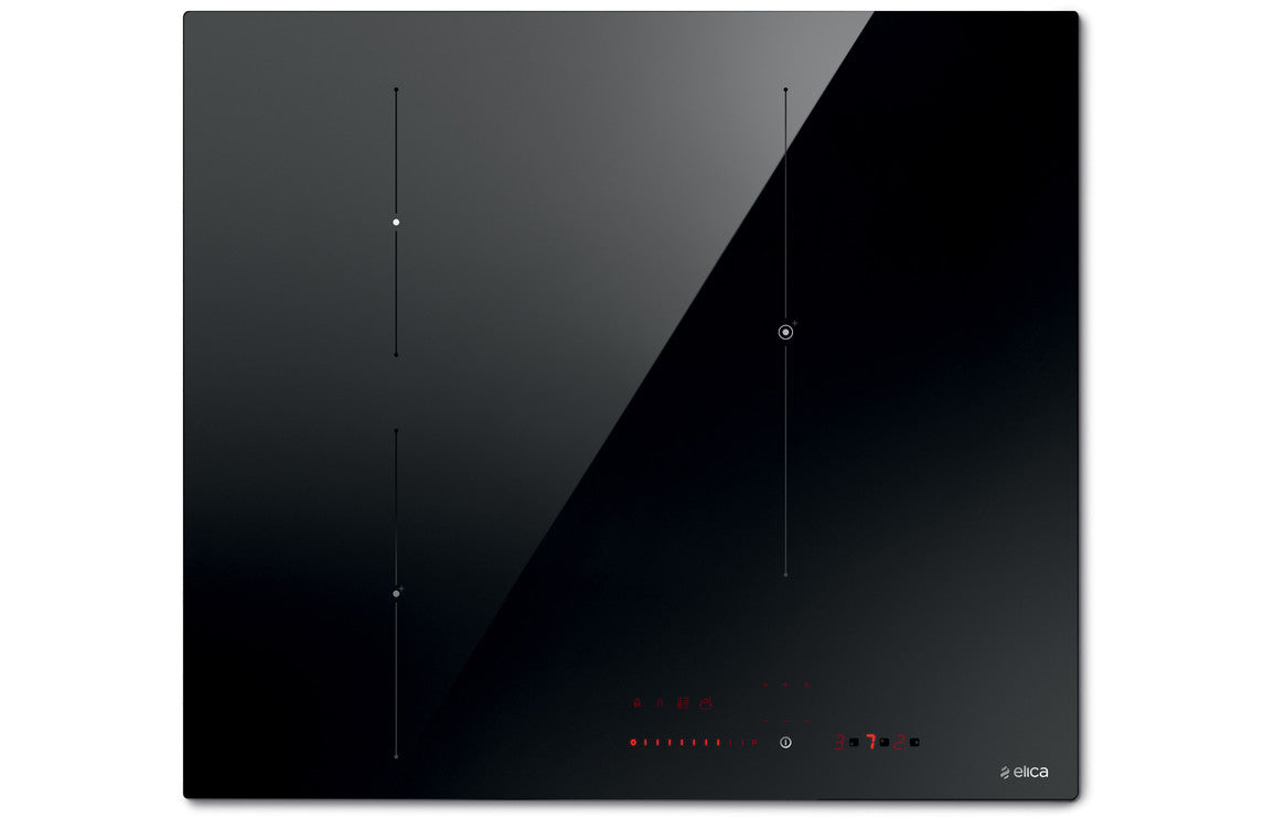 Elica Ratio 603 60cm Induction Hob - Black Glass