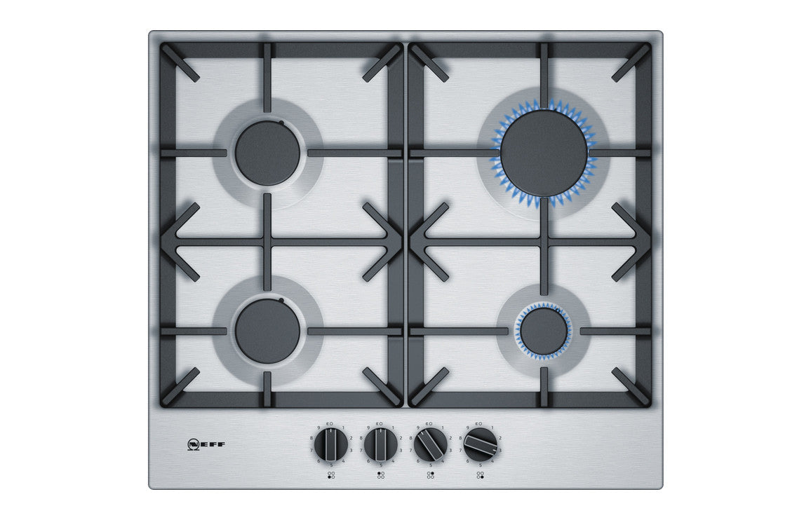 Neff N70 T26DS49N0 60cm Gas Hob - Stainless Steel