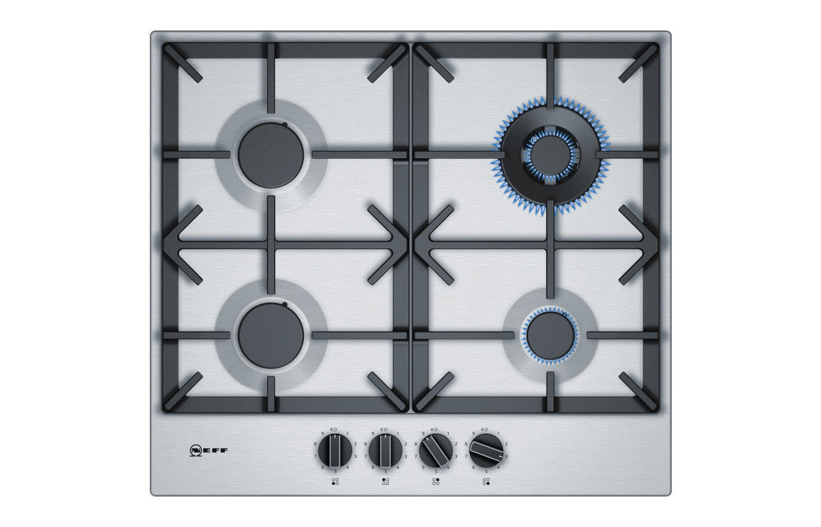 Neff N70 T26DS59N0 60cm Gas Hob - Stainless Steel