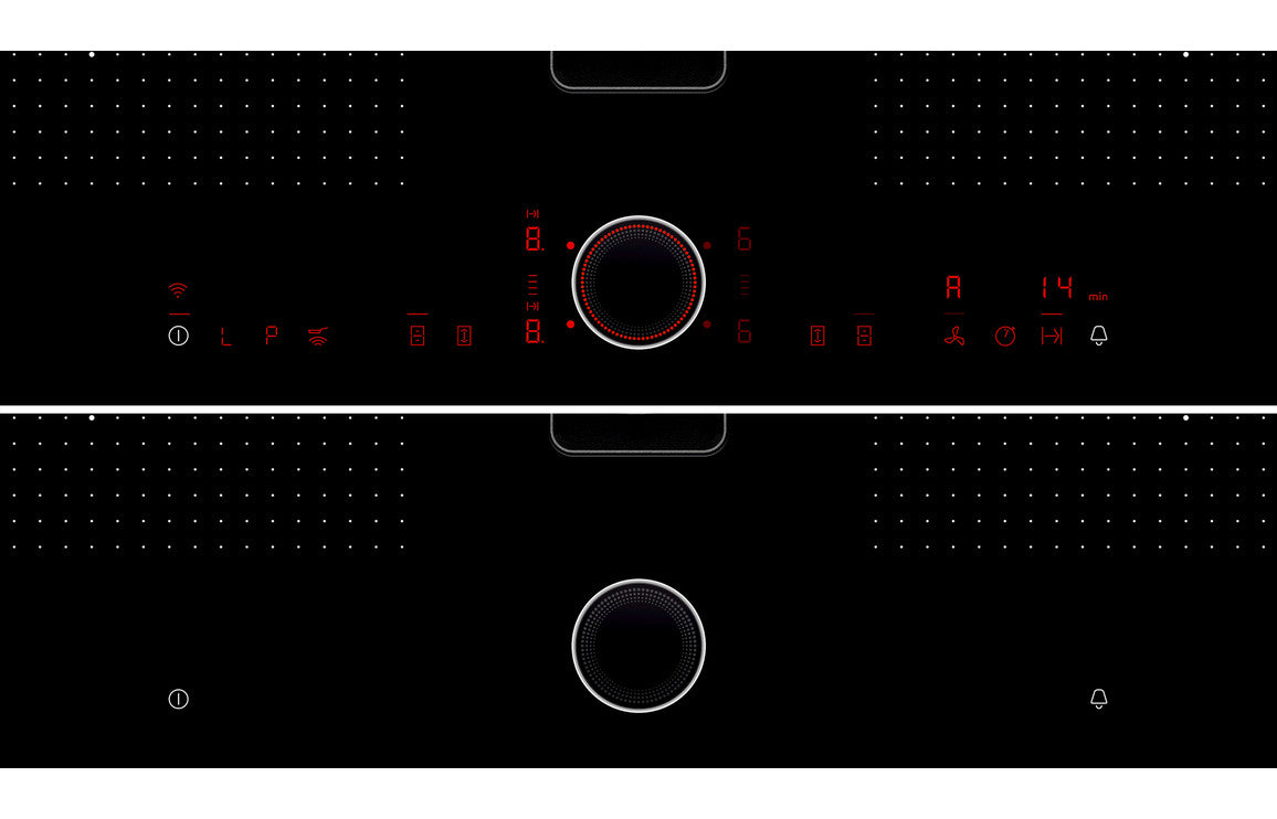 Neff N90 T58TL6EN2 80cm Venting Induction Hob - Black