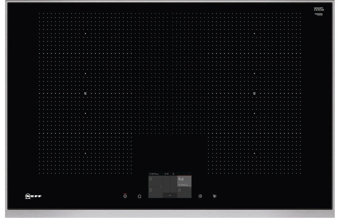 Neff N90 T68TF6RN0 80cm Flex Induction Hob - Black Glass