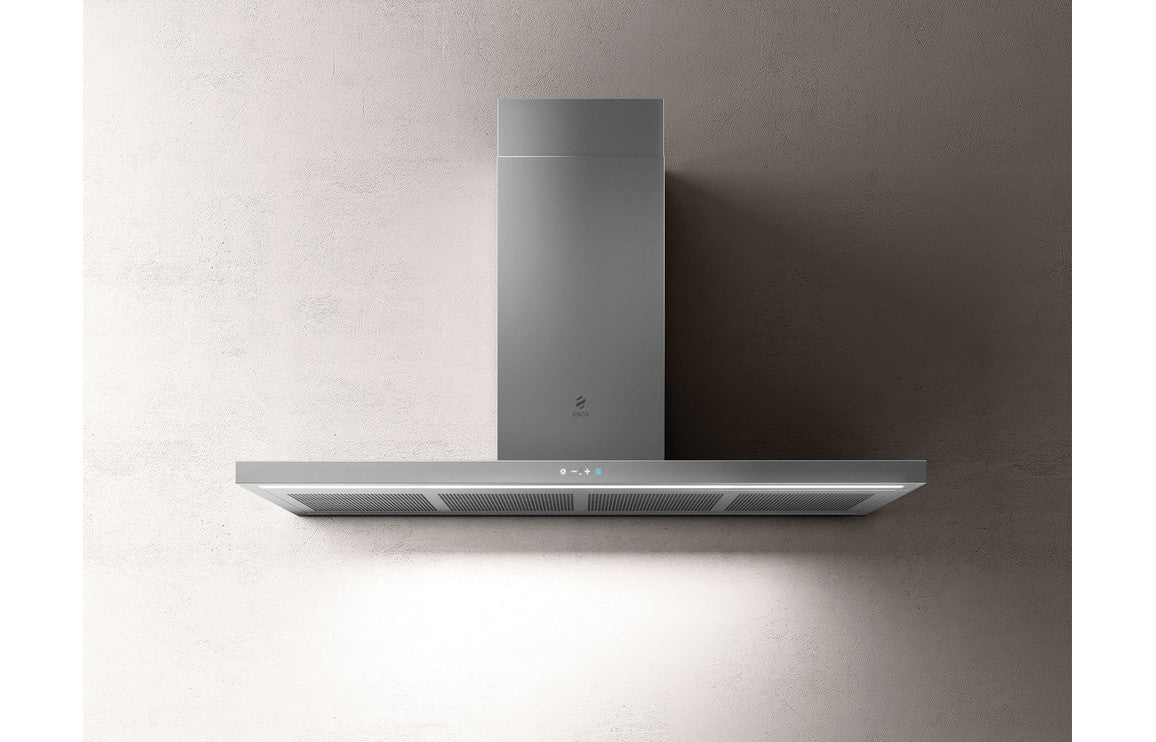 Elica Thin 120cm Slimline Chimney Hood - Stainless Steel