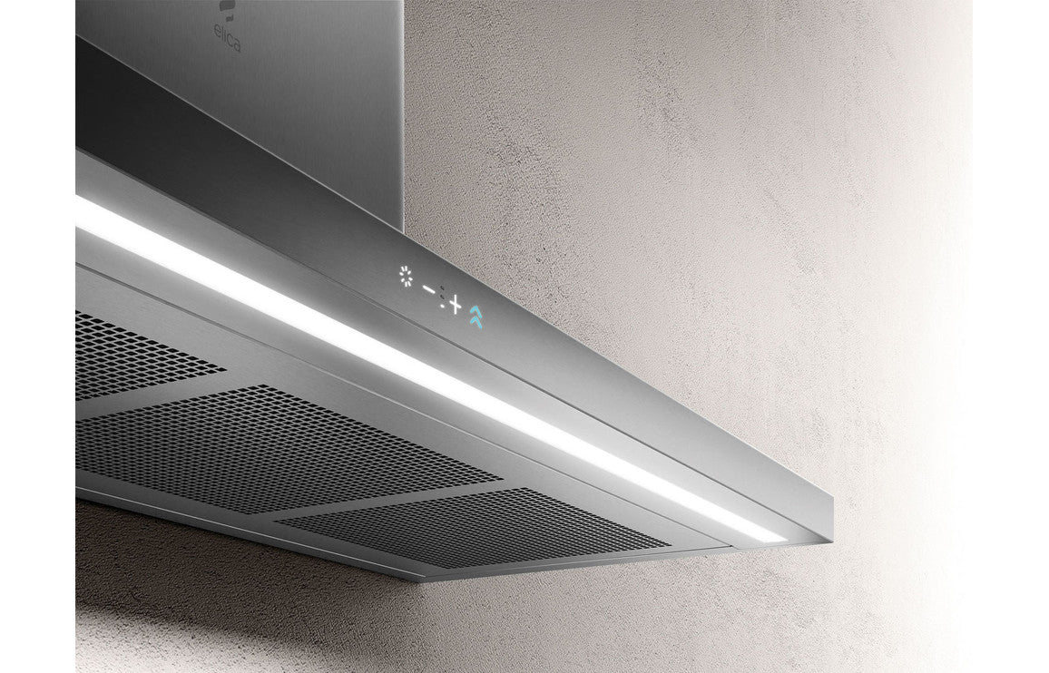 Elica Thin 60cm Slimline Chimney Hood - Stainless Steel