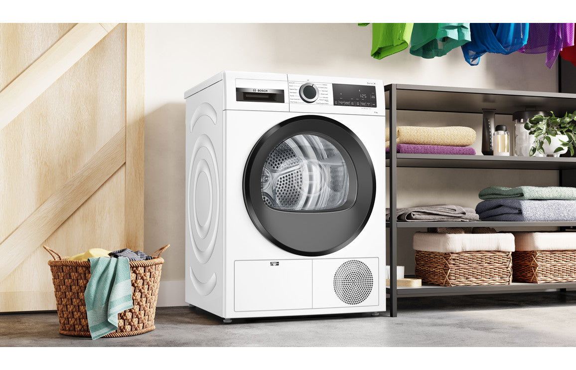 Bosch Series 6 WPG23108GB F/S 8kg Condenser Dryer - White