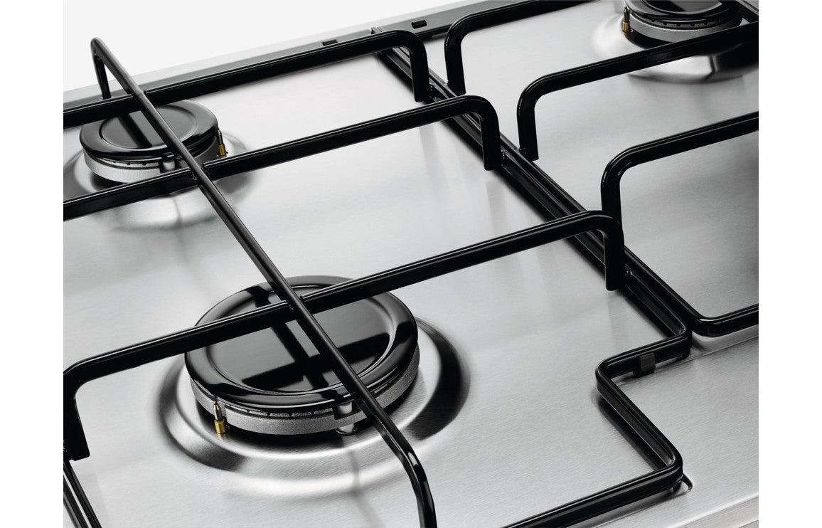 Zanussi ZGNN640X 60cm Gas Hob - Stainless Steel