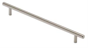 Bar Handle, Brushed Nickel, 160mm Centres